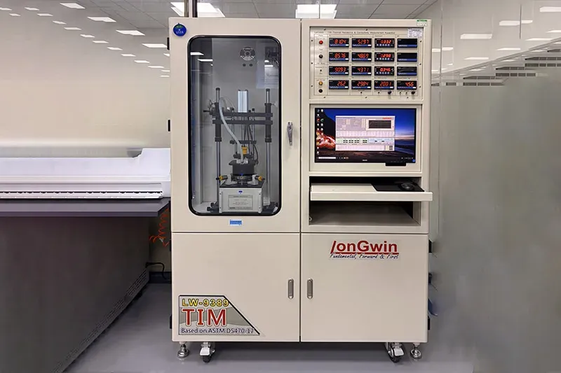 The LW-9389 thermal conductivity tester is used for ASTM D5470 testing standards.